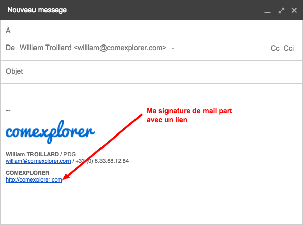 signature de mail