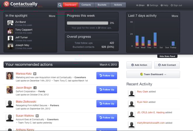 Contactually Contactually